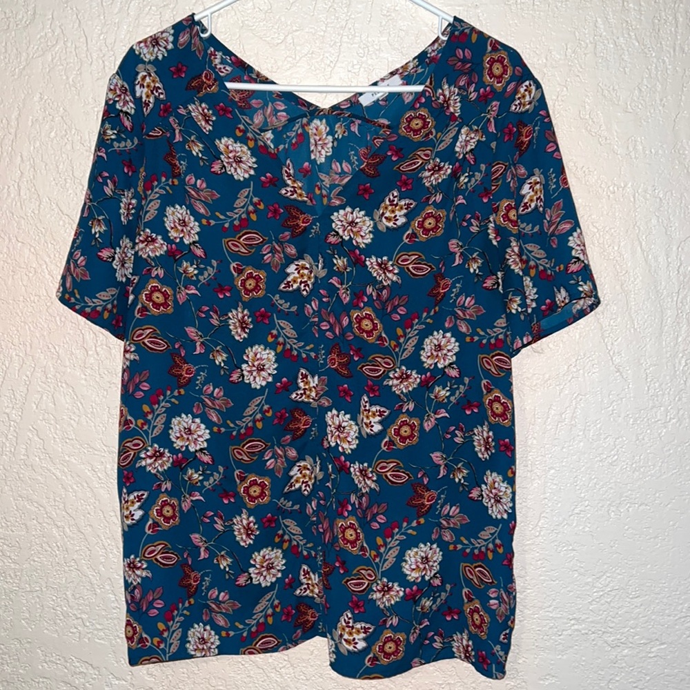 PLEIONE: Short sleeve blouse